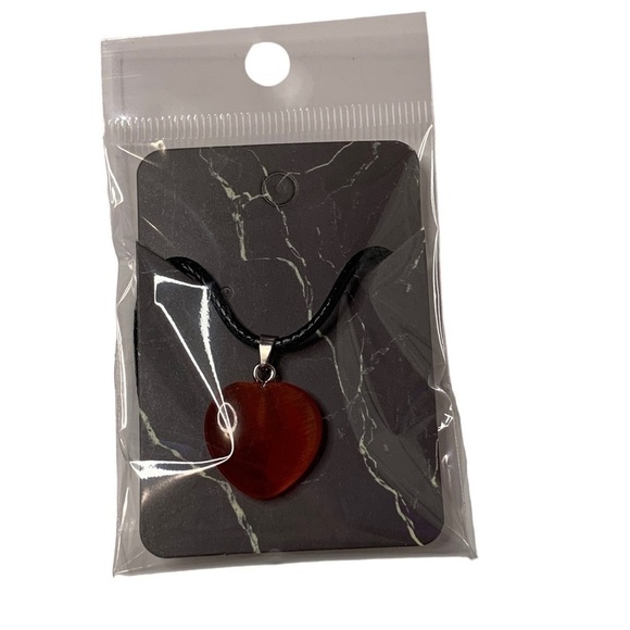 Crystal heart necklace - Picture 4 of 5